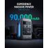 Anker SOLIX C300 DC Power Bank Station, Outdoor 288Wh (90,000mAh), Portable Power Station, LiFePO4 Battery, 300W Solar Generator, for Camping, Traveling, and Emergencies